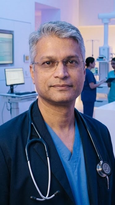 Dr. Vikrant Ranjan in formal portrait